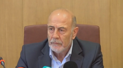 Francisco García o 8 de xuño de 2018, día que anunciou a súa dimisión como alcalde de Allariz, tras 18 no cargo