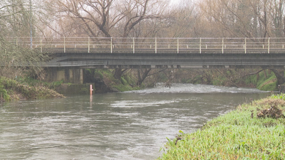 Río Sar ao seu paso por Ames