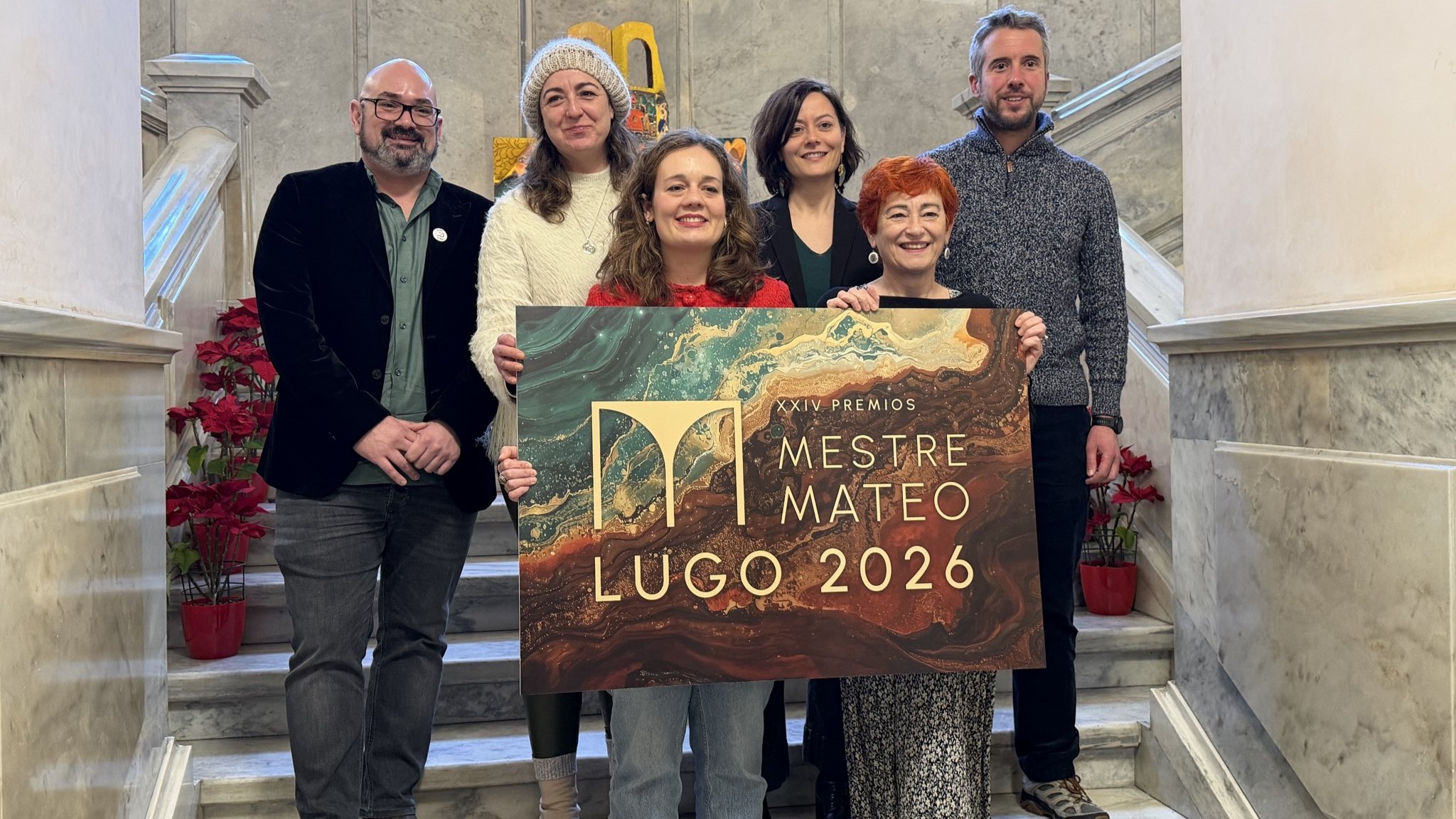 Presentación da gala dos XXIV Premios Mestre Mateo na sede da Deputación de Lugo (Academia Galega do Audiovisual)