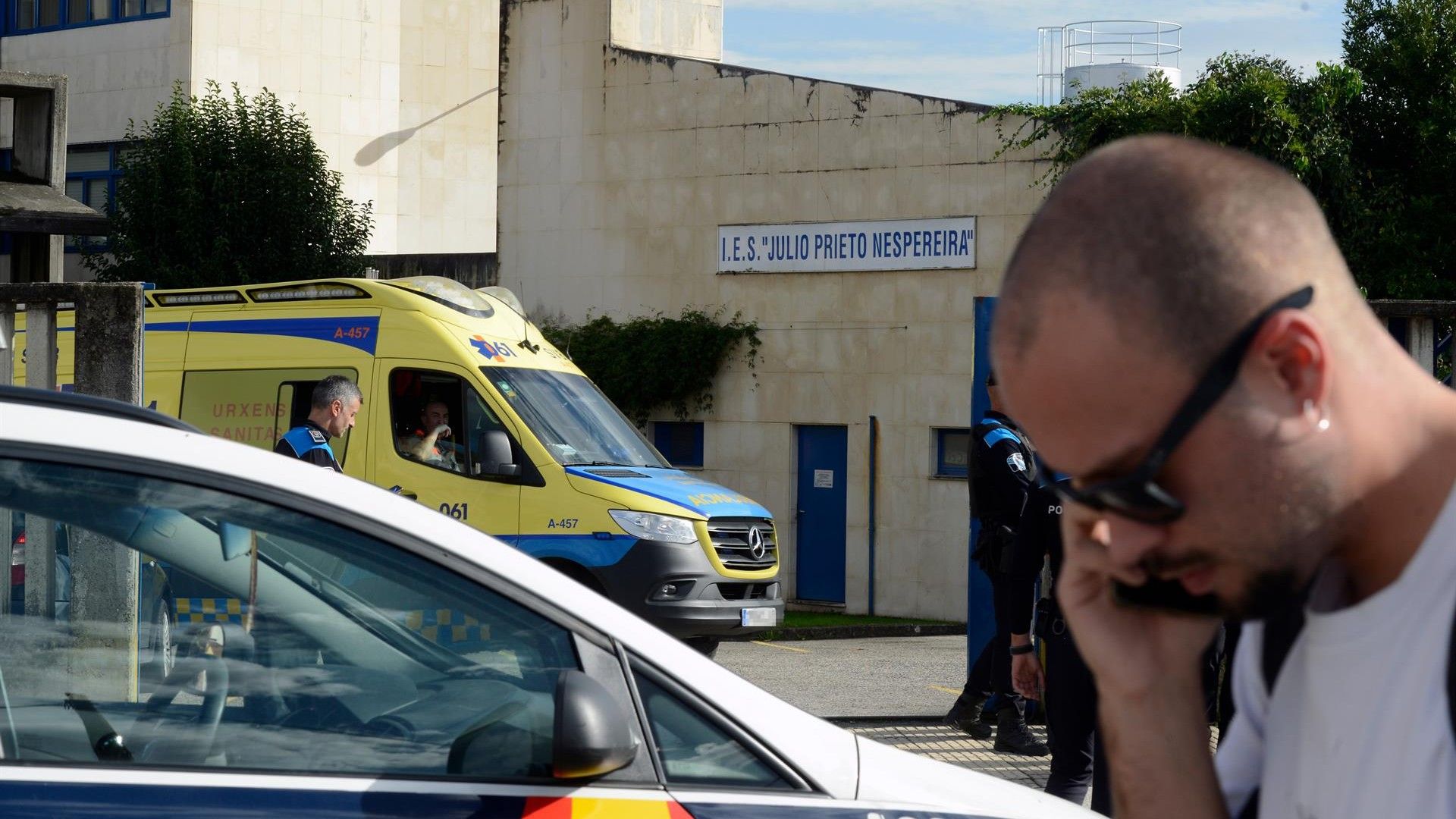 Imaxe do instituto o día dos feitos. Europa Press. Rosa Veiga