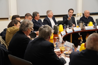 O ministro reuniuse co Foro Económico de Galicia. Europa Press