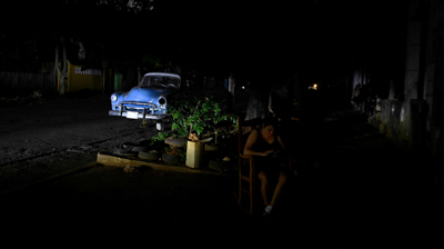 Consecuencias do último apagamento que afectou a La Habana o pasado 22 de xaneiro (REUTERS/Norlys Perez)