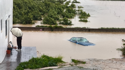 Inundacións en San Martín del Tesorillo, Cádiz (Francisco J. Olmo/Europa Press)
