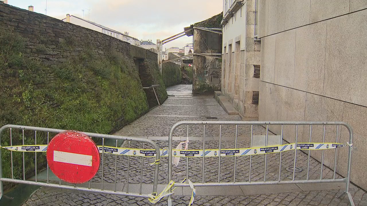 Valado para indicar o derrubamento