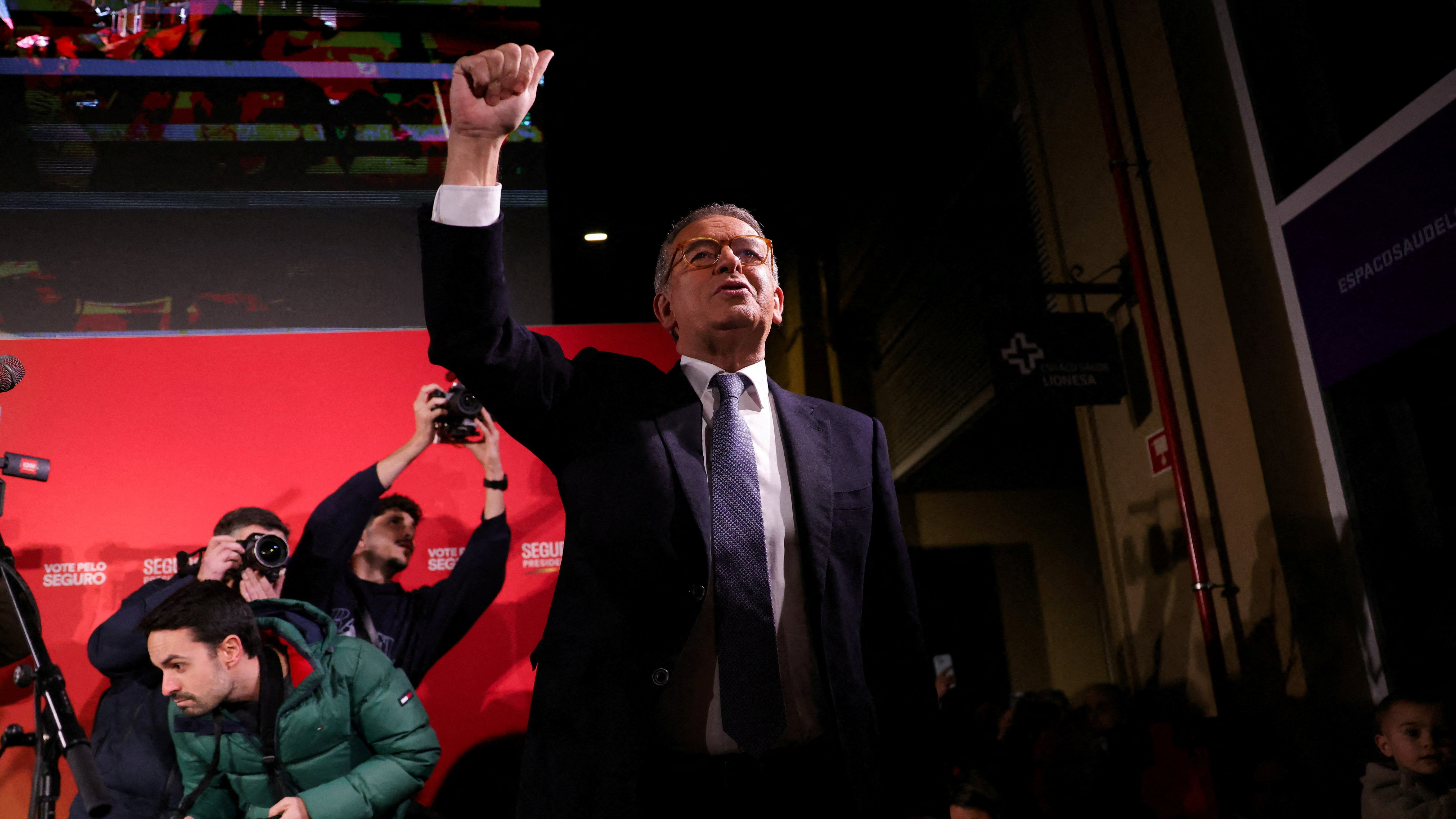 Antonio José Seguro, gañador das eleccións presidenciais portuguesas, durante a campaña elecotoral. Foto: Reuters