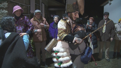 Un dos momentos máis agardados é a chegada do Felos ao Fiadeiro.