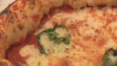 A pizza máis famosa de Italia é a margarida, con masa napolitana