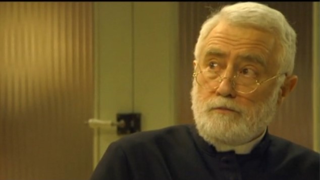 O actor interpretou o don Crisanto na serie de TVG 'Padre Casares' (TVG)