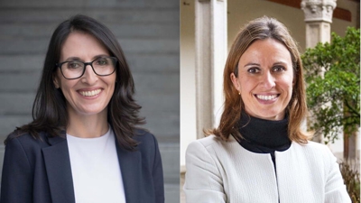 Rosa Crujeiras e Maite Flores. USC