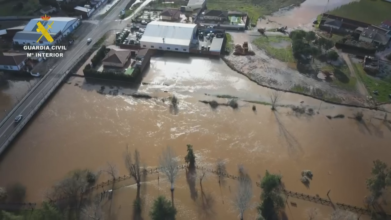 As zonas máis afectadas de Andalucía volven estar en alerta pola chuvia