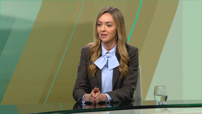 A conselleira de Política Social, Fabiola García, este venres nunha entrevista no 'Bos días' da TVG