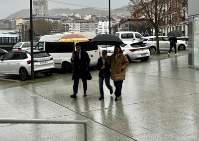 O rexedor ás portas do xulgado. Europa Press