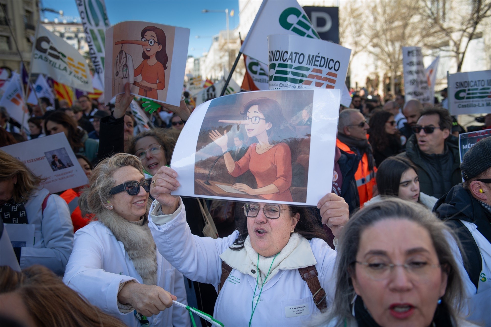 Manifestación este sábado en Madrid. Foto: Europa Press/ Fernando Sánchez