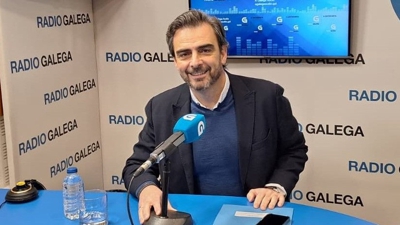 Diego Calvo nun momento da entrevista