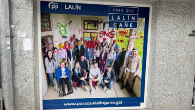Sede do PP en Lalín
