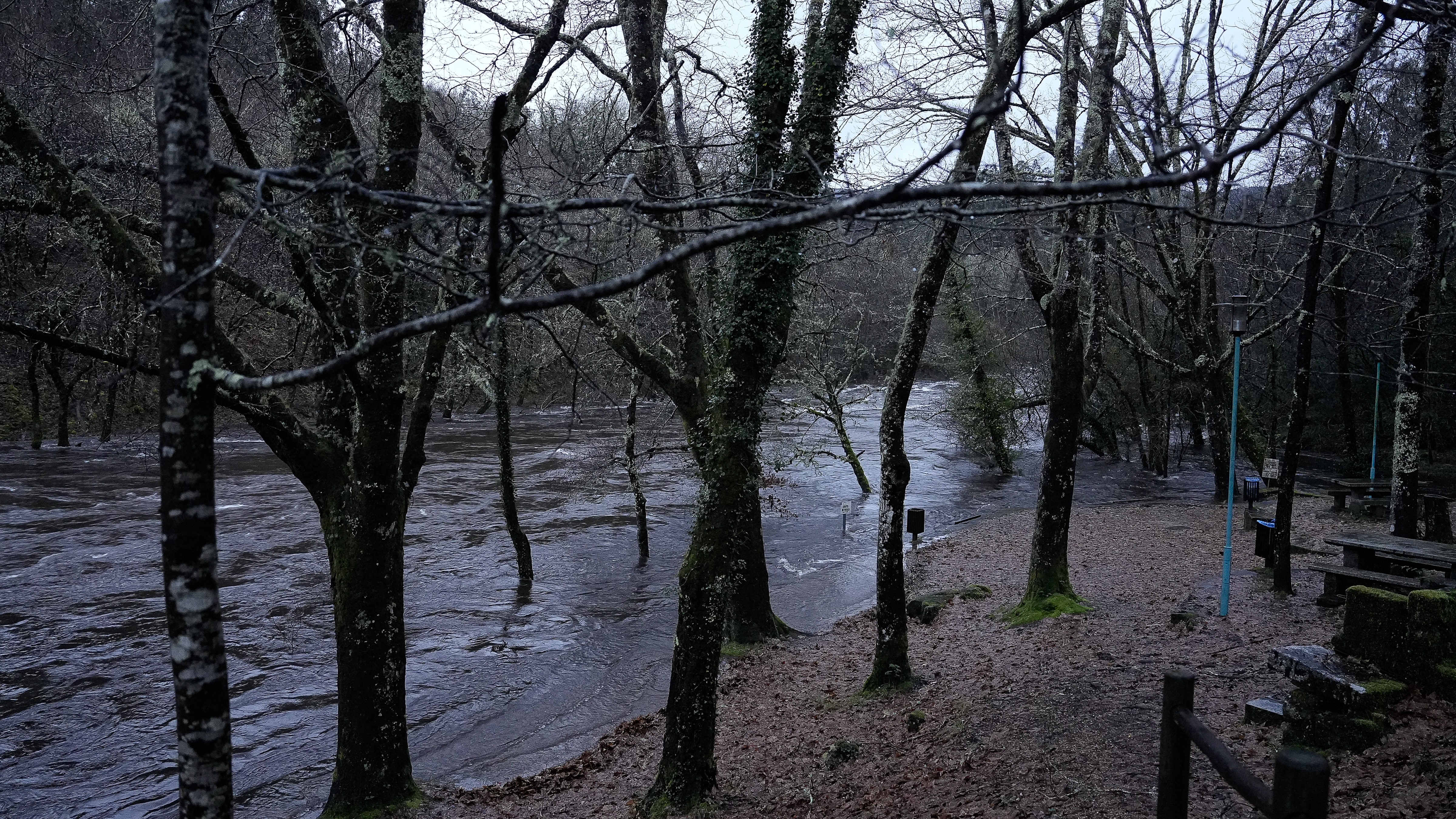 O río Lérez ao seu paso por Campo Lameiro. EUROPA PRESS/Adrián Irago