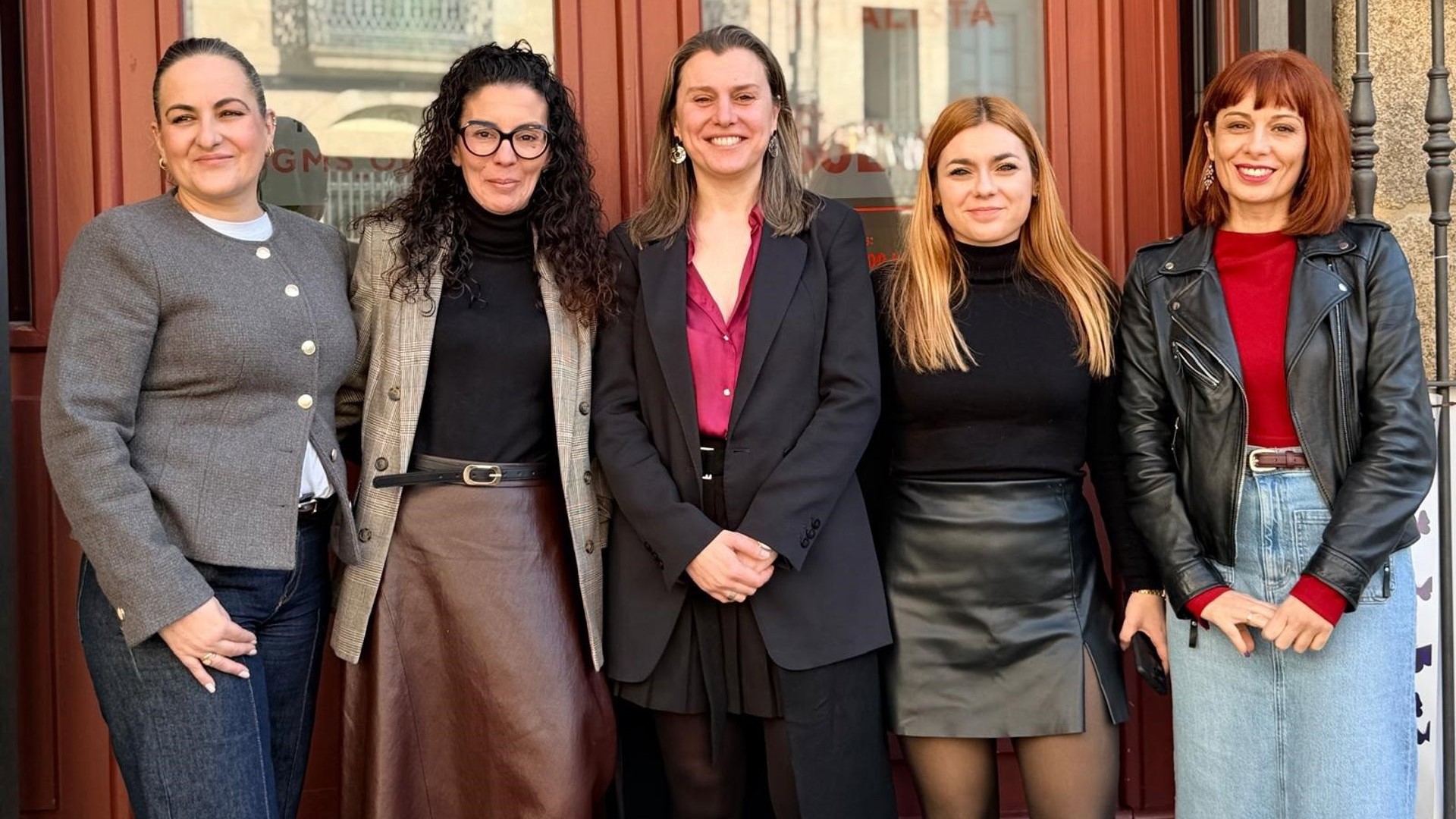 Concelleiras do grupo municipal socialista en Ourense