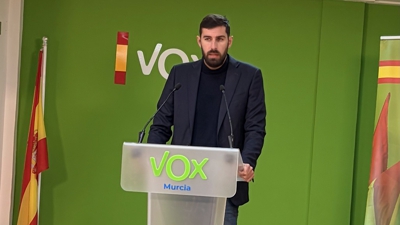José Ángel Antelo, presidente de Vox en Murcia nunha imaxe de arquivo (Europa Press)