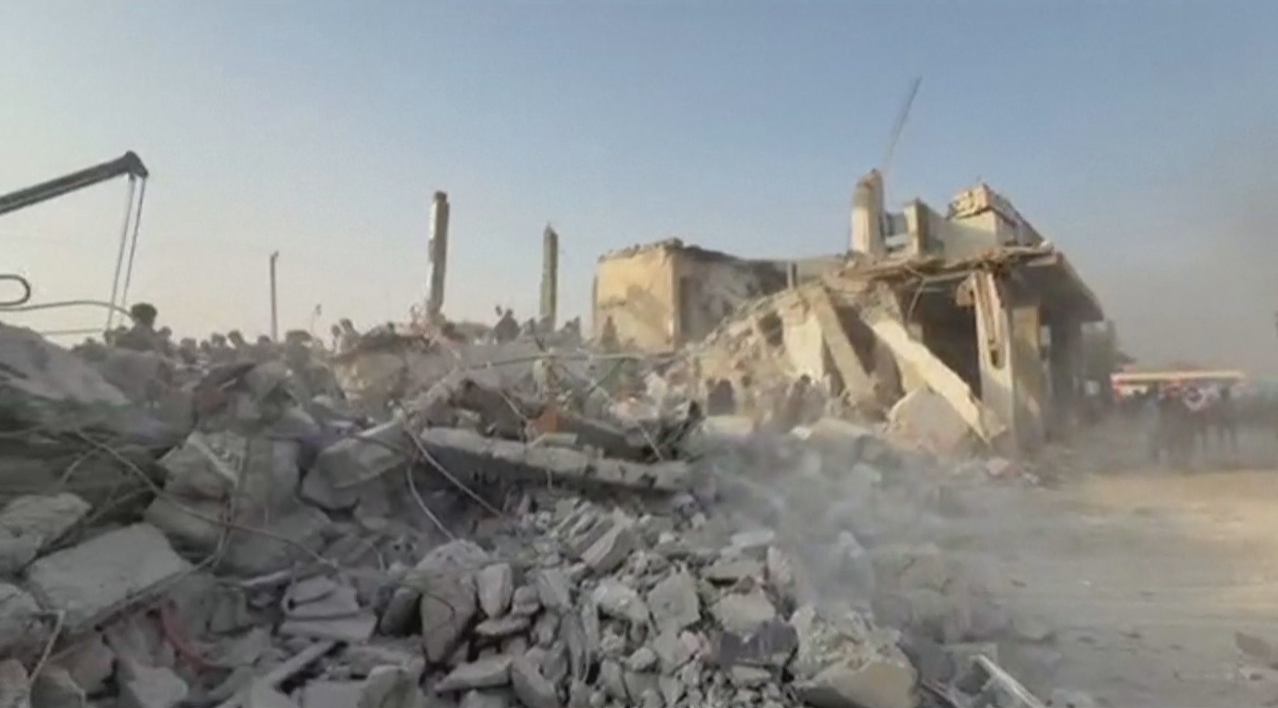 Estado no que quedou a escola de rapazas