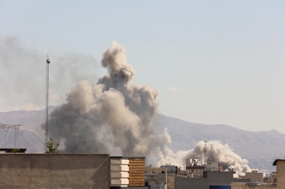 Teherán tras os ataques de Israel e os EUA este domingo. Reuters