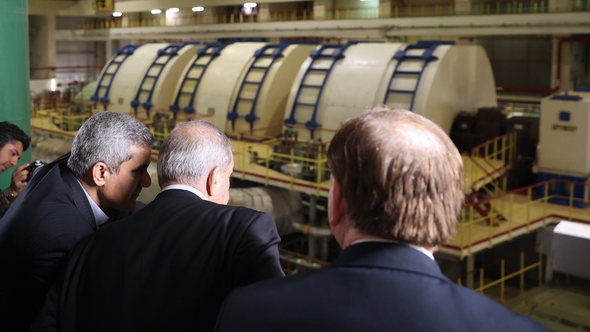 O presidente de Irán visita unha planta nuclear (Europa Press. Presidencia de Irán)