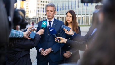 Alfonso Rueda, este mércores en Bruxelas (Xunta)