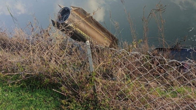 Misil derrubado pola OTAN (IHA)