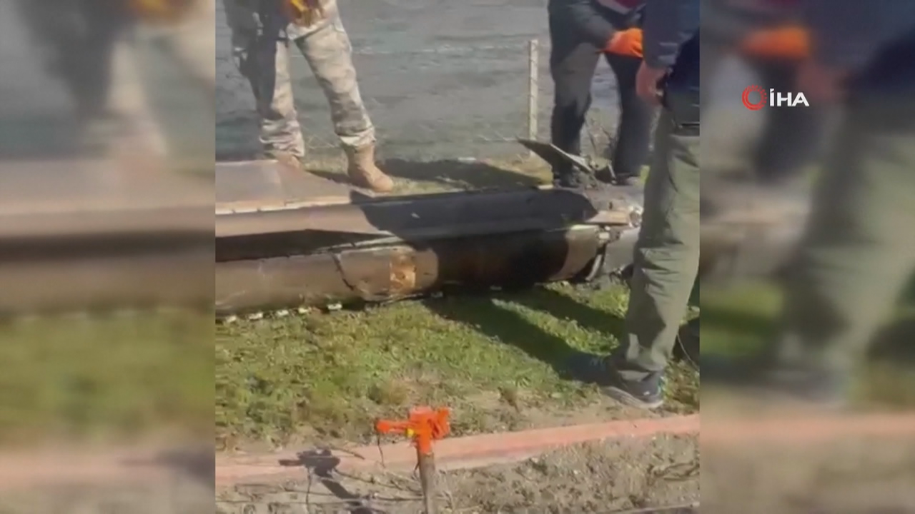 Proxectil interceptado en Turquía (Reuters)