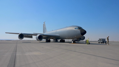 Avión militar dos EUA en Oriente Medio (Reuters)