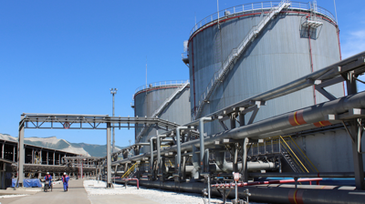 Imaxe de arquivo das instalacións petrolíferas de Novorossiysk (Reuters-Arquivo)