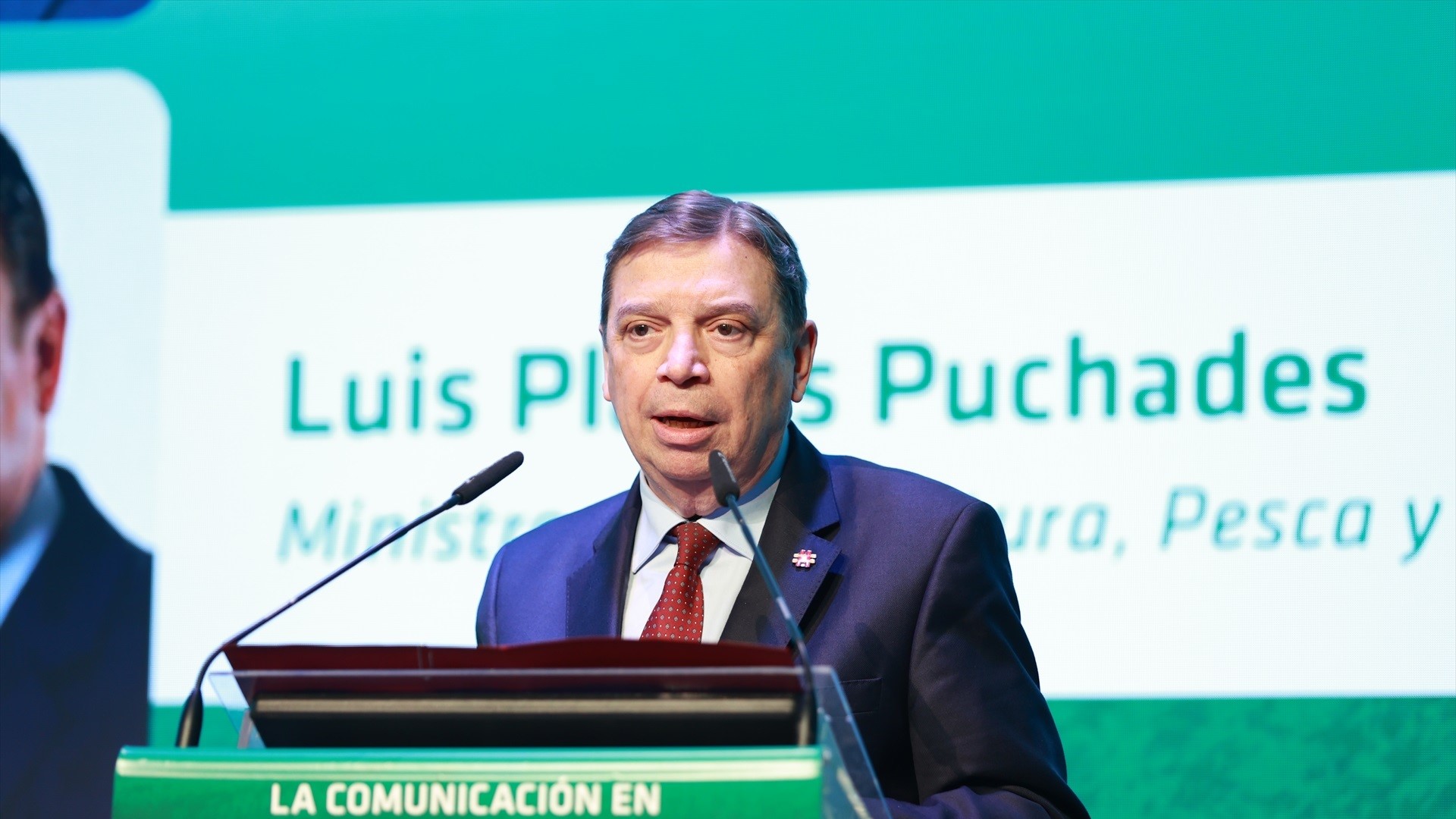 O ministro de Agricultura, Pesca e Alimentación, Luis Planas, intervén no acto de clausura das XXXI Xornadas Técnicas COVAP 2026, en Pozoblanco (Córdoba), o pasado 5 de marzo (Rocío Ruz/Europa Press)