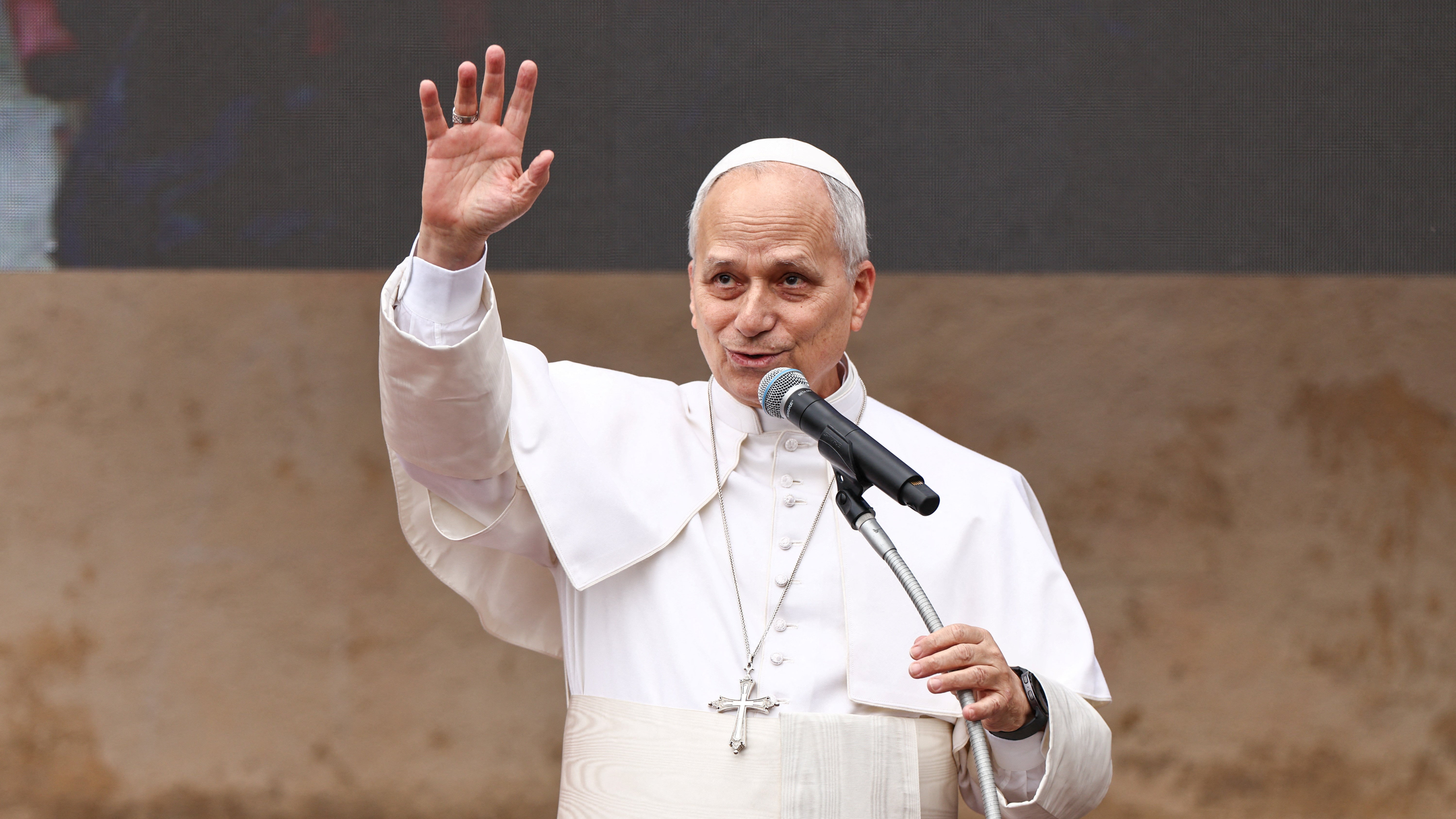 O papa León XIV nunha imaxe de arquivo (Reuters/Matteo Minnella)