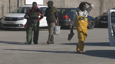 Tres dos seis mariñeiros que sobreviviron ao naufraxio do Reisiño esta mañá