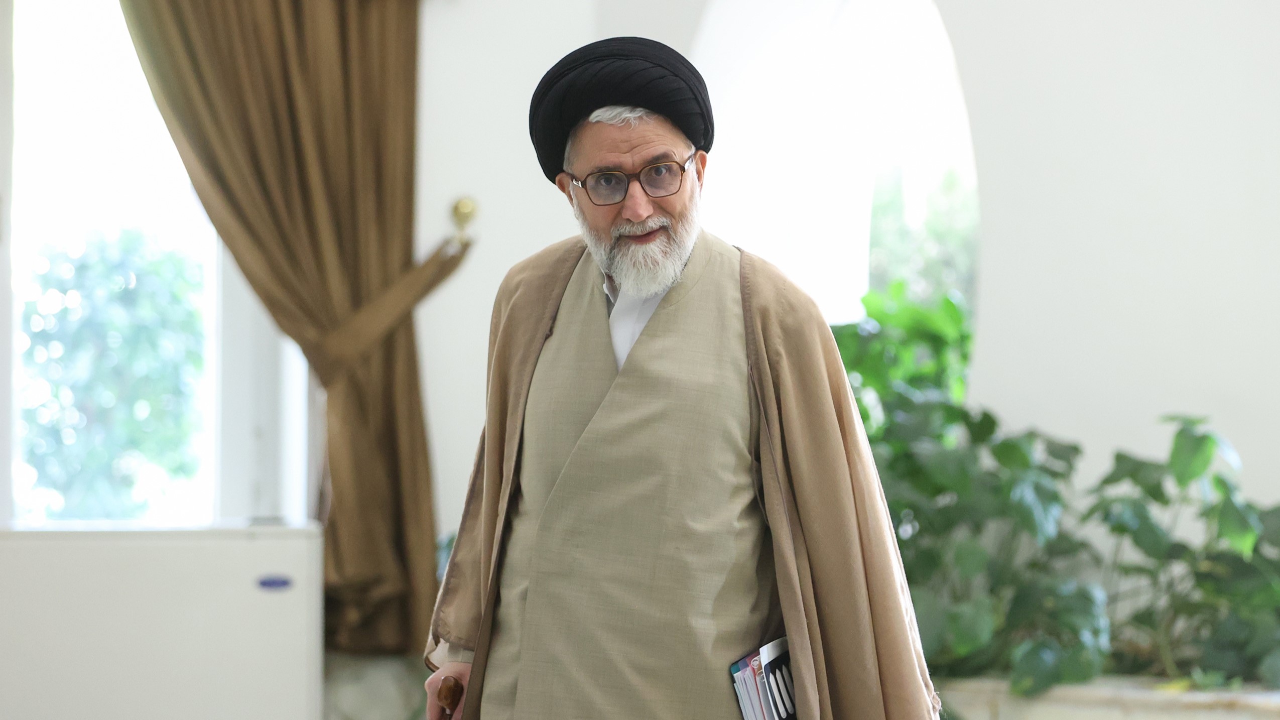 Imaxe de arquivo de Ismail Khatib (Iranian Presidency/Zuma Press). No bucle funerais por Ali Larijani (Reuters)