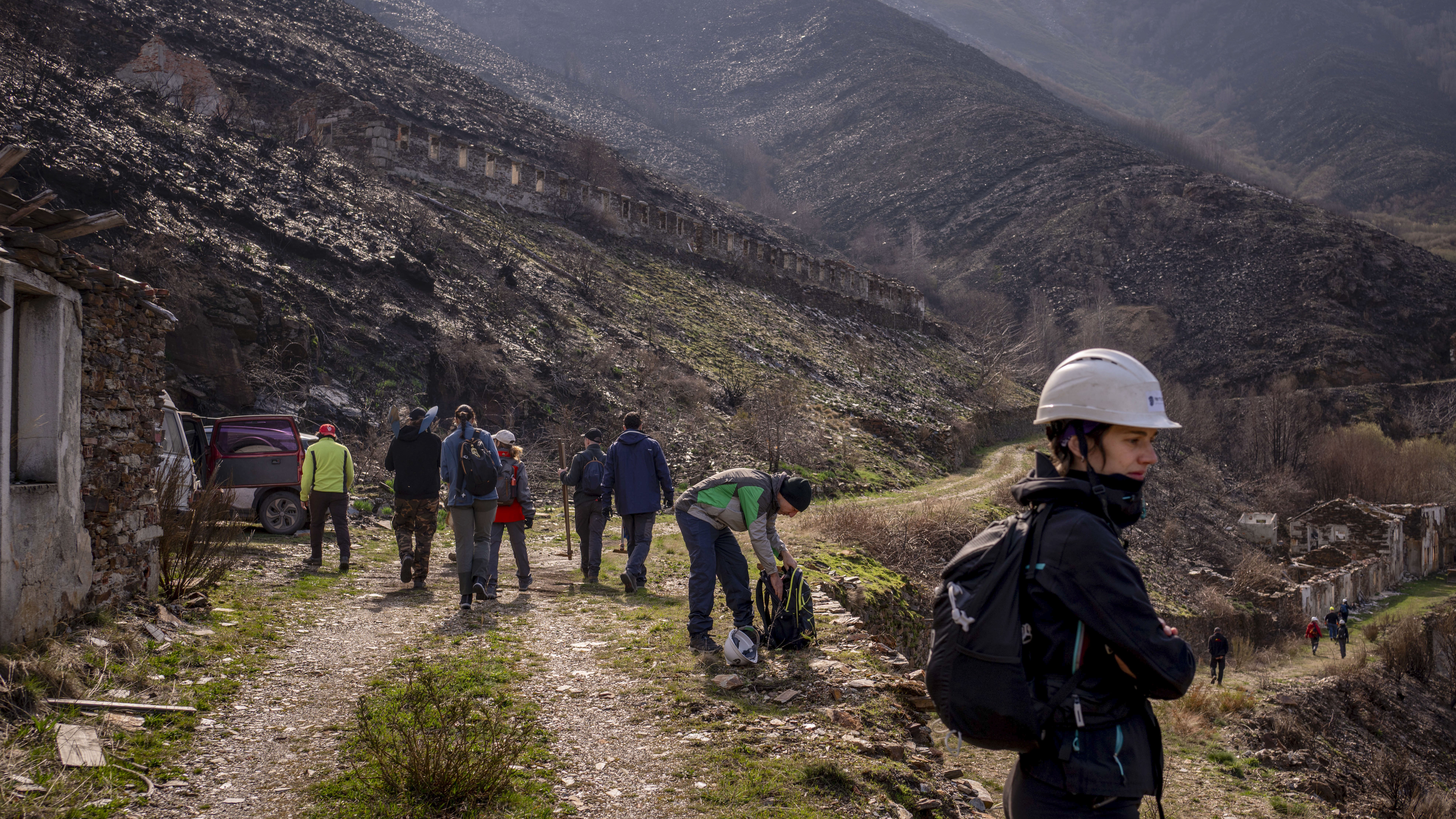 Mina de Valborraz, en Carballeda de Valdeorras, un dos escenarios da Segunda Guerra Mundial EFE/Brais Lorenzo