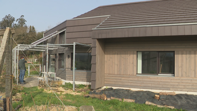 A madeira é un dos materiais que mellor se presta para a construcción industrializada e modular