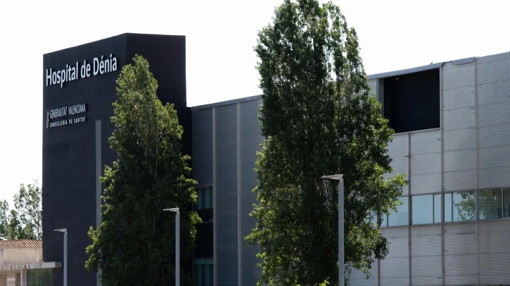 A rapaza fora trasladada ao hospital de Dénia (Europa Press)