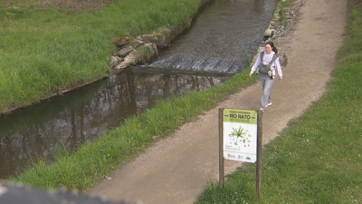 O paseo do Rato é unha popular ruta de sendeirismo no cinto verde de Lugo