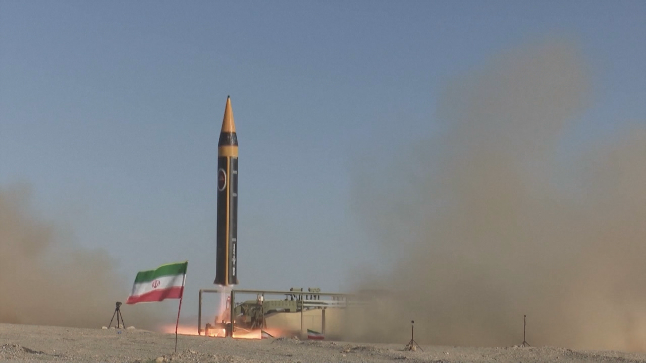 Disparo dun mísil iraniano (Reuters)