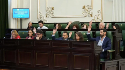 Pleno da Deputación de Pontevedra. Europa Presss/Arquivo