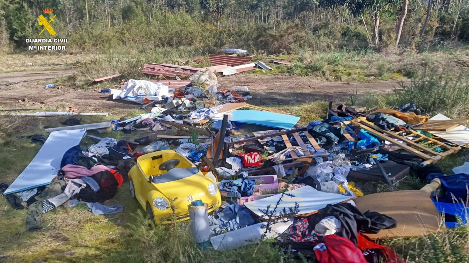Imaxe cedida pola Garda Civil
