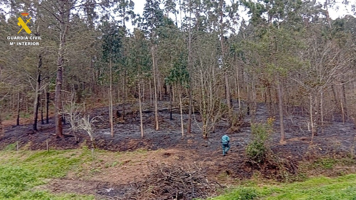 Imaxe cedida pola Garda Civil