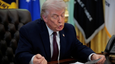 Donald Trump, este martes no Despacho Oval (REUTERS/Evan Vucci)