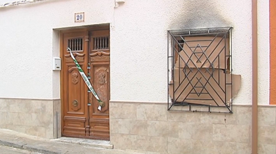 Vivenda en que se rexistrou o incendio (Efe)