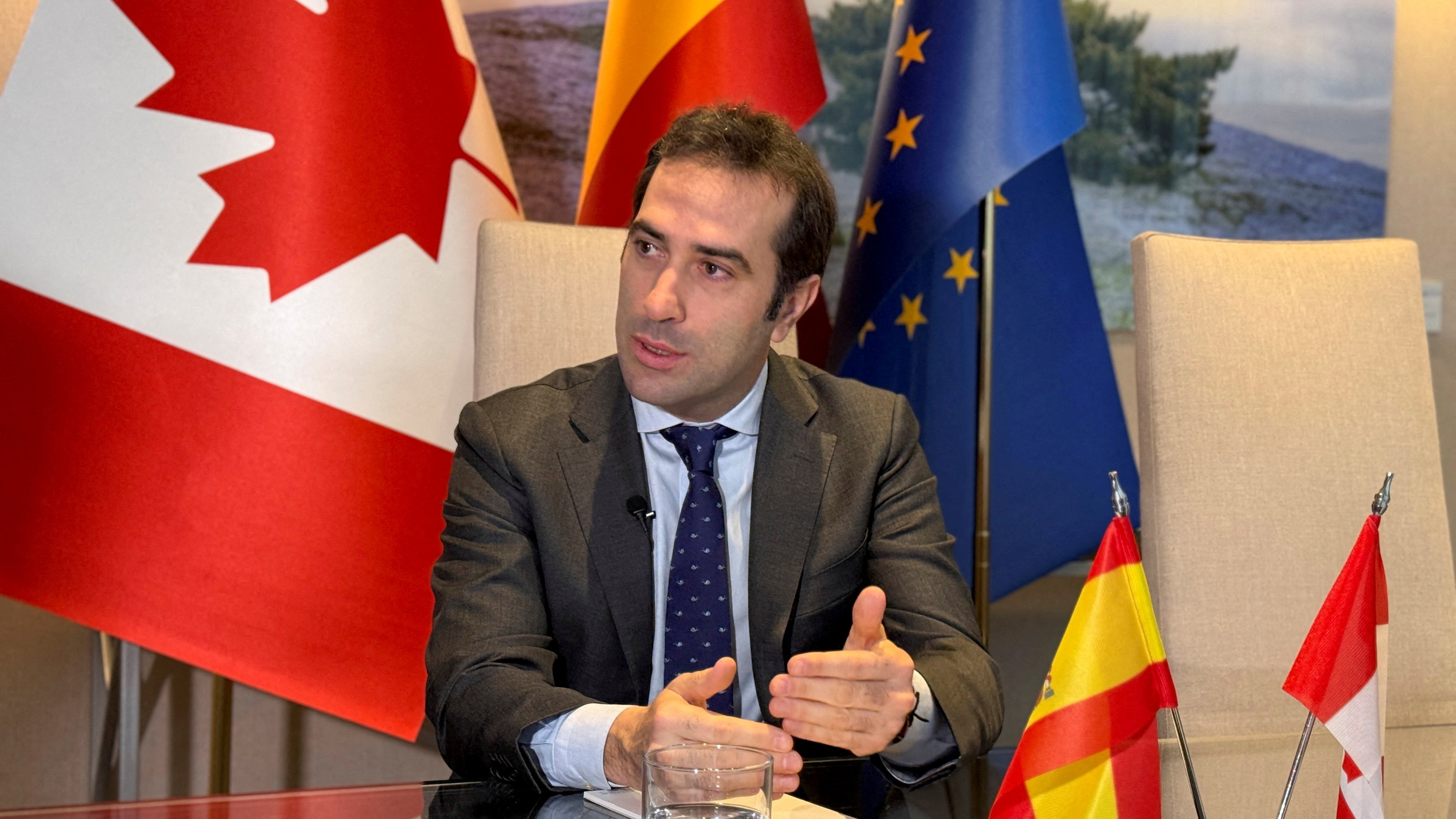 Carlos Cuerpo durante unha entrevista con REUTERS/Kyaw Soe Oo/Arquivo