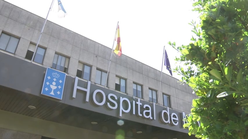 A fachada do hospital de Monforte nunha imaxe de arquivo