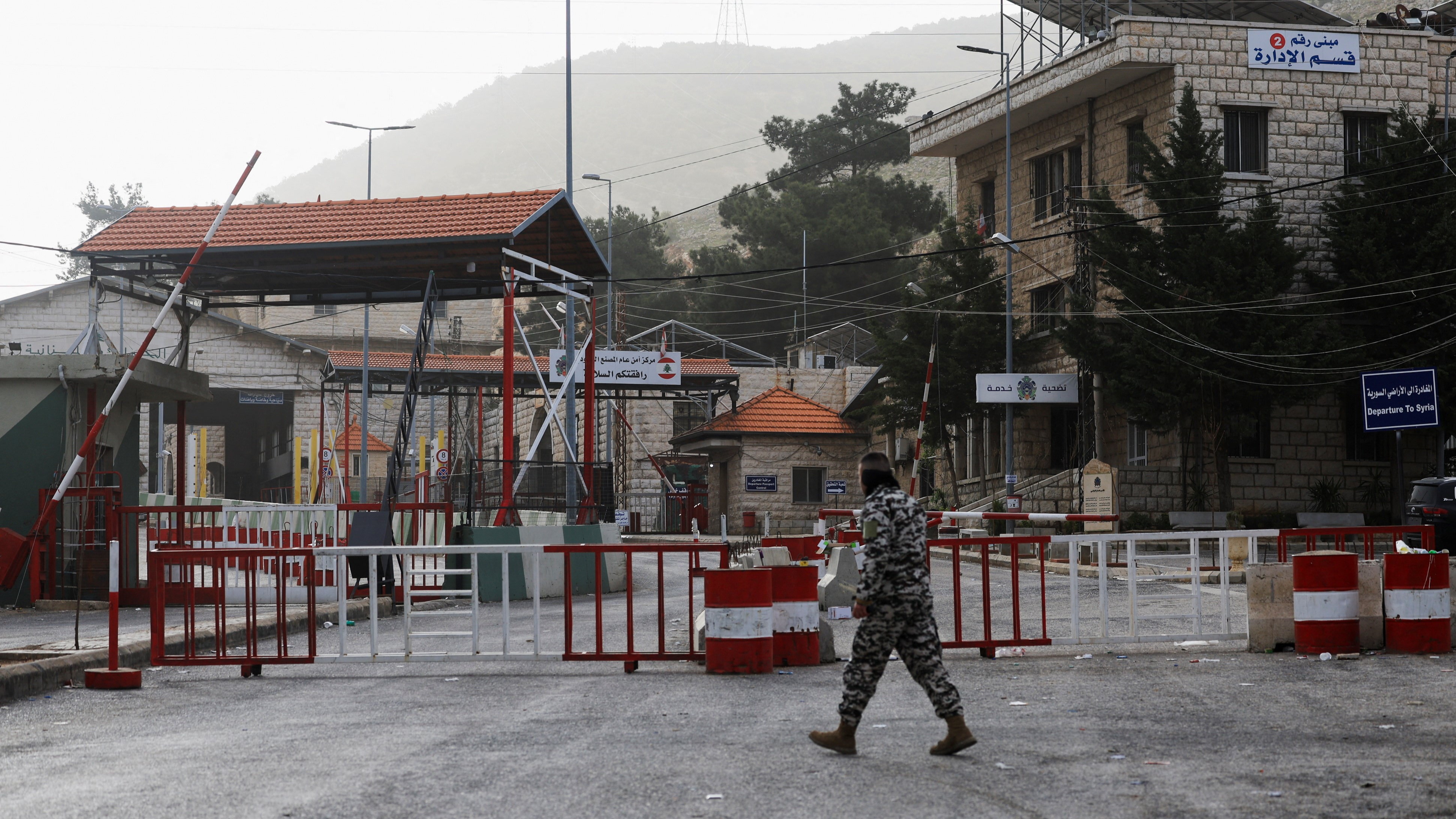 Fronteira entre O Líbano e Siria preto de Masnaa. REUTERS/Mohamed Azakir