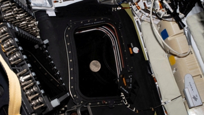 Vista da Lúa tomada pola tripulación (NASA-Reuters)