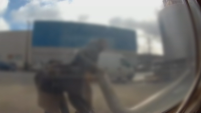 A cámaras de seguridade captaron o roubo