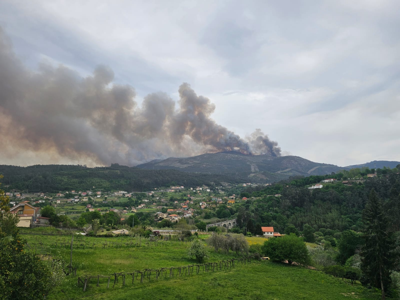 Lume no Monte Galleiro, Ponteareas